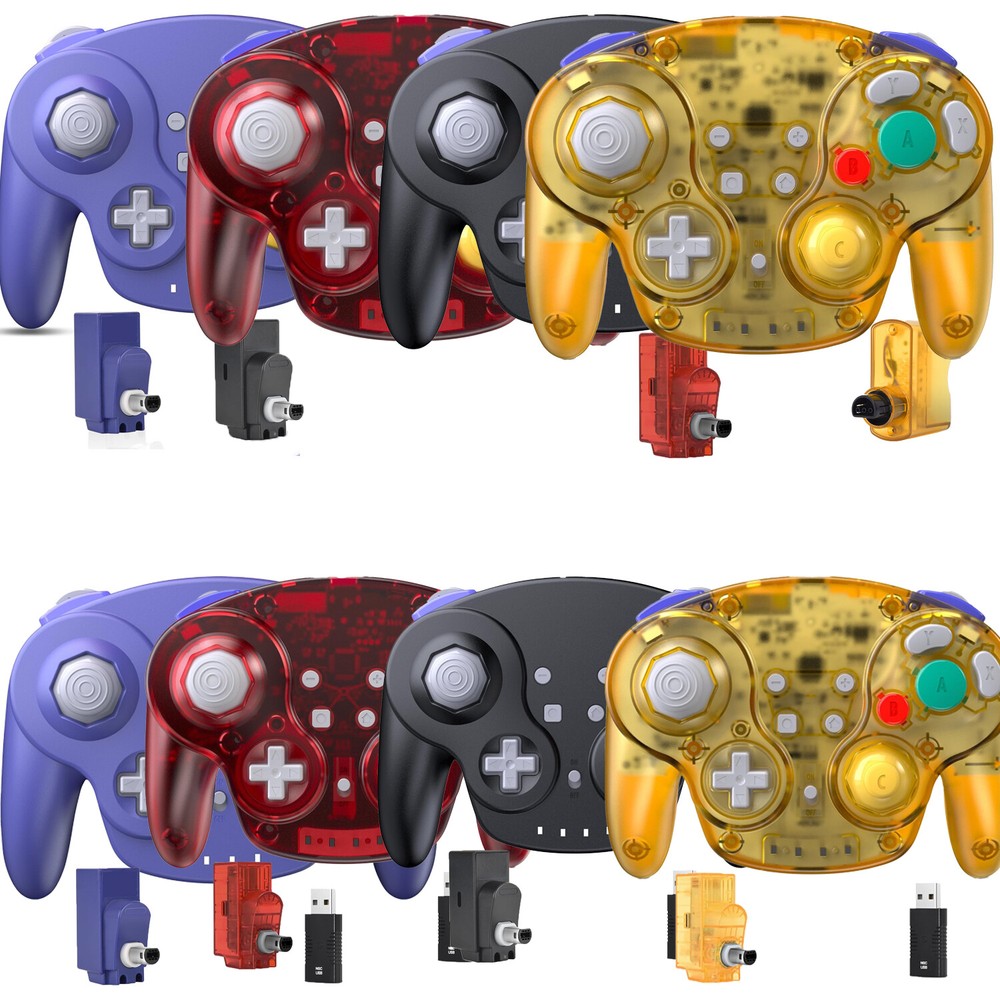 2.4G Wireless Gamecube Controller Rumble Gamepad for GameCube Wii NGC Console