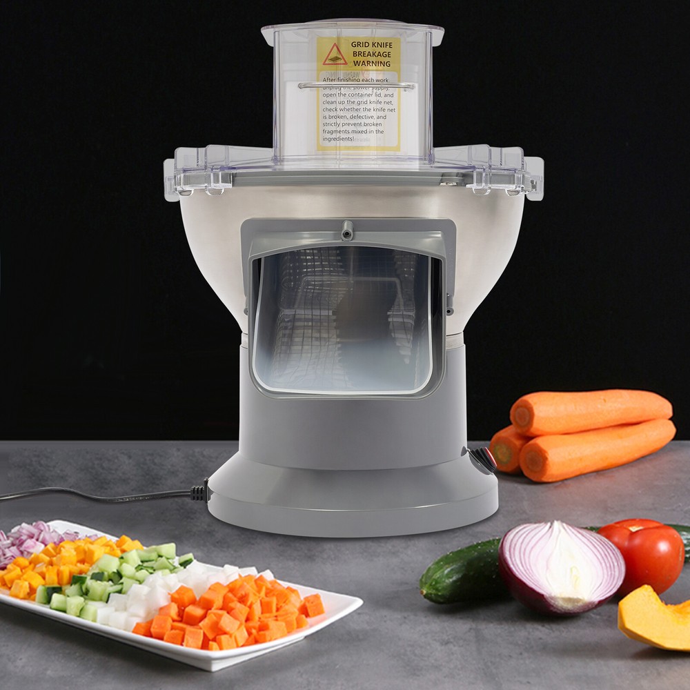 4-In-1 Fruit Slice Processor Electric Multifunctional Vegetable Dice Chopper