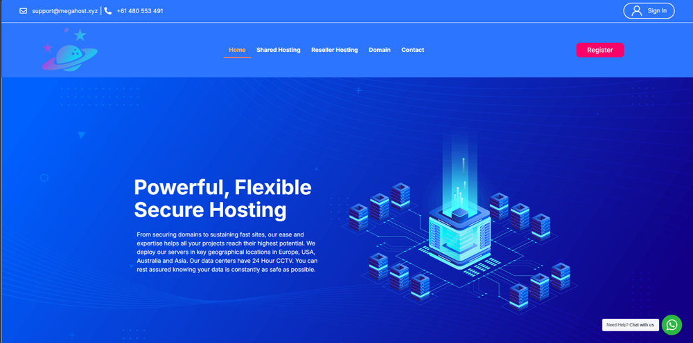 cPanel Web Hosting with FREE SSL CloudLinux & LiteSpeed Fast NVMe SSD Guaranteed