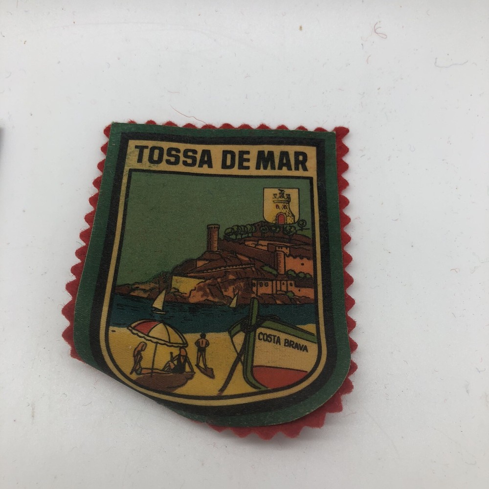 Vintage TOSSA de MAR Souvenir Sew On Patch