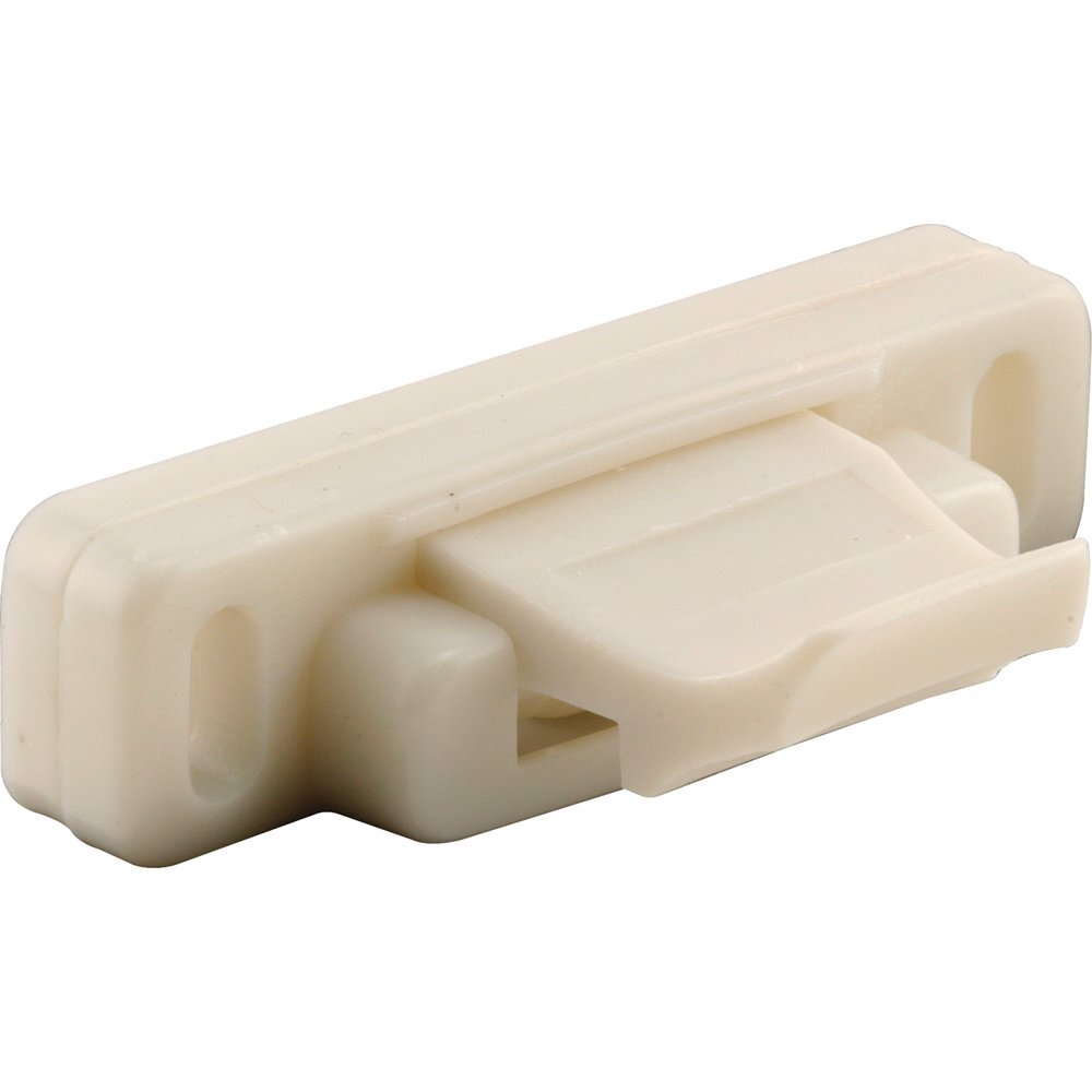 F 2606 White Plastic Sliding Springloaded Window Lock single Pack