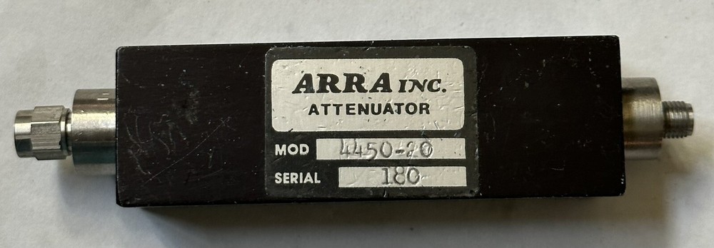 Arra 4450-20 20dB Attenuator