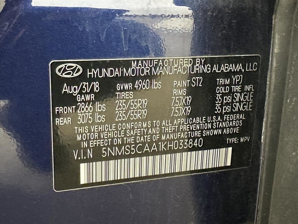 Camera/Projector Camera Front Windshield Fits 19-20 SANTA FE 2825384