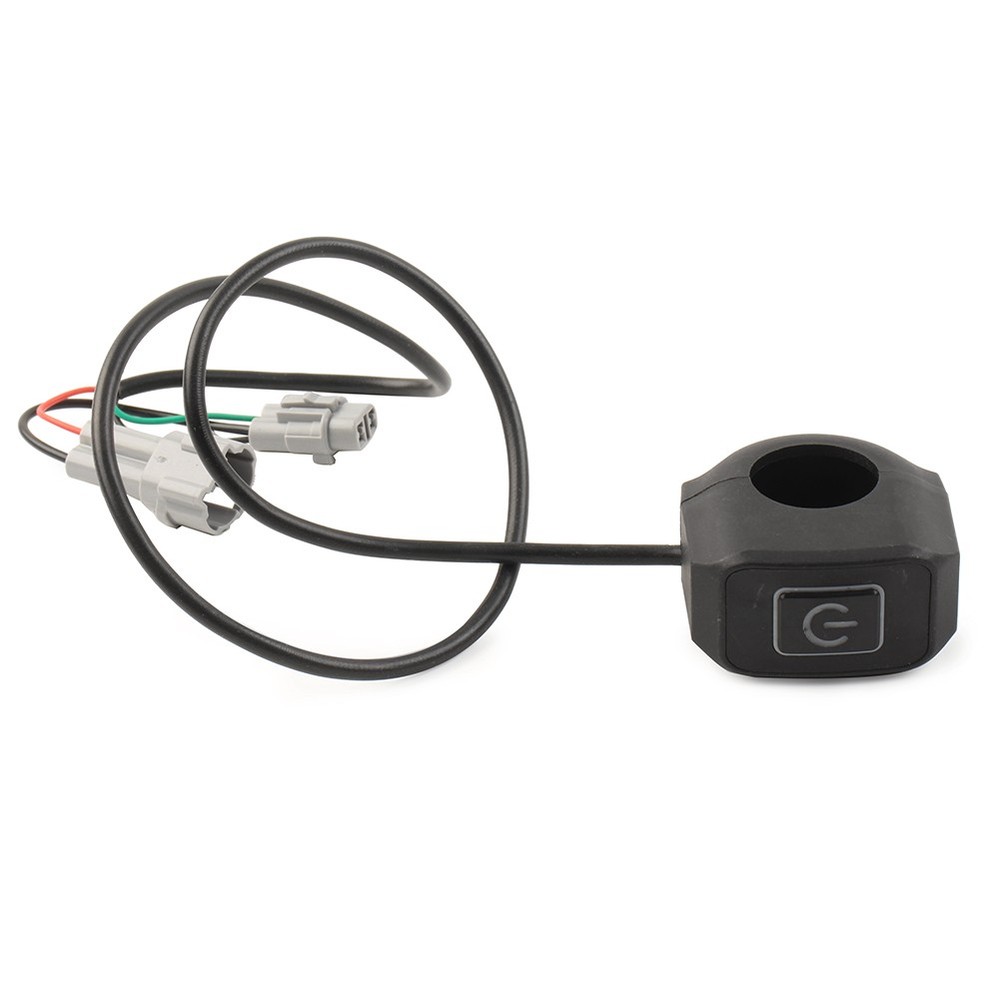 Plug-Play Headlight On/Off Switch Knob Switch Round Plug for Sur Ron