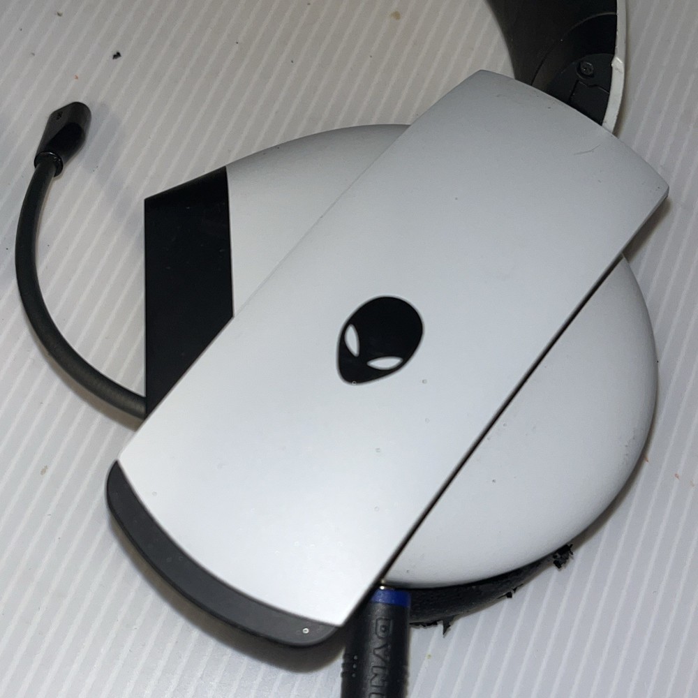 Alienware Wired Gaming Headset Work Good Used Condition