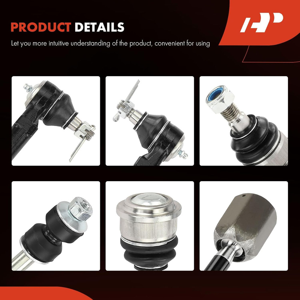 1994-2004 Ford Mustang Front Suspension Kit 8Pcs – Compatible Replacement