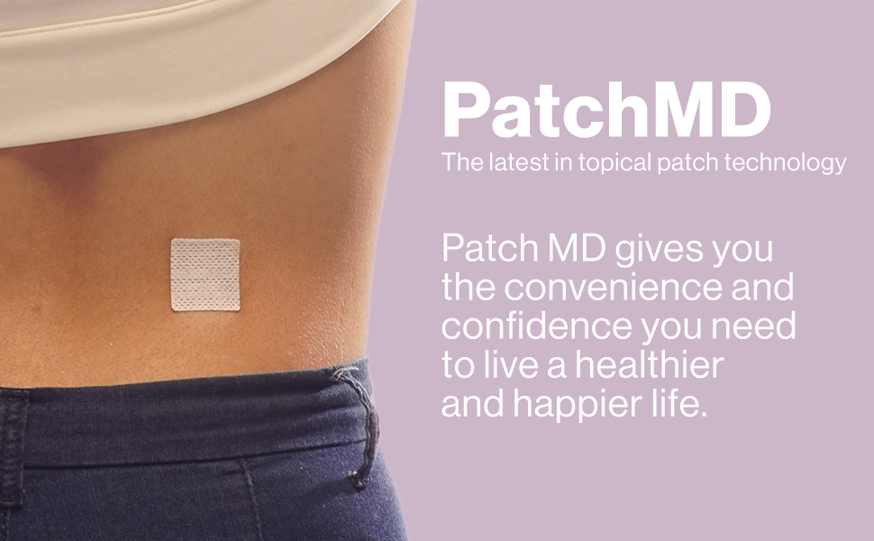 PatchMD Multivitamin Plus - Topical Patch (30 Day Supply) Vitamin Patch - MULTI