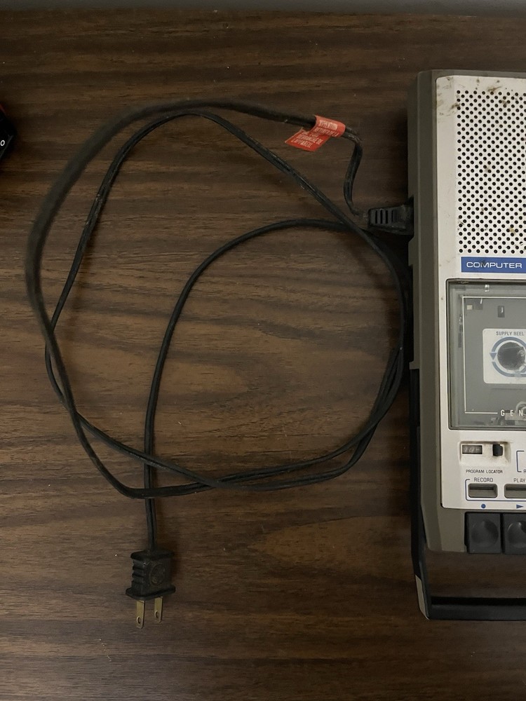 Vintage GE 3-5158A Computer Program Data Recorder Cassette Deck Tested