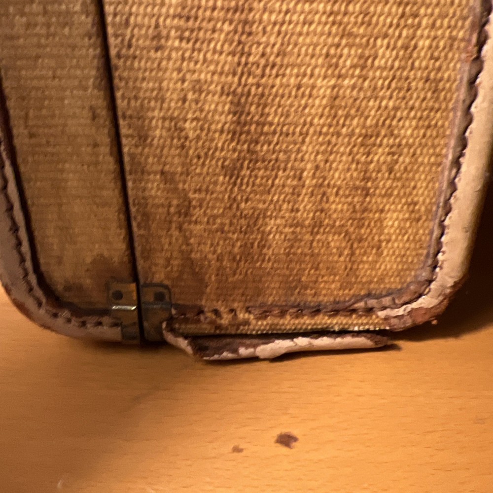 Antique US Trunk Company Suitcase