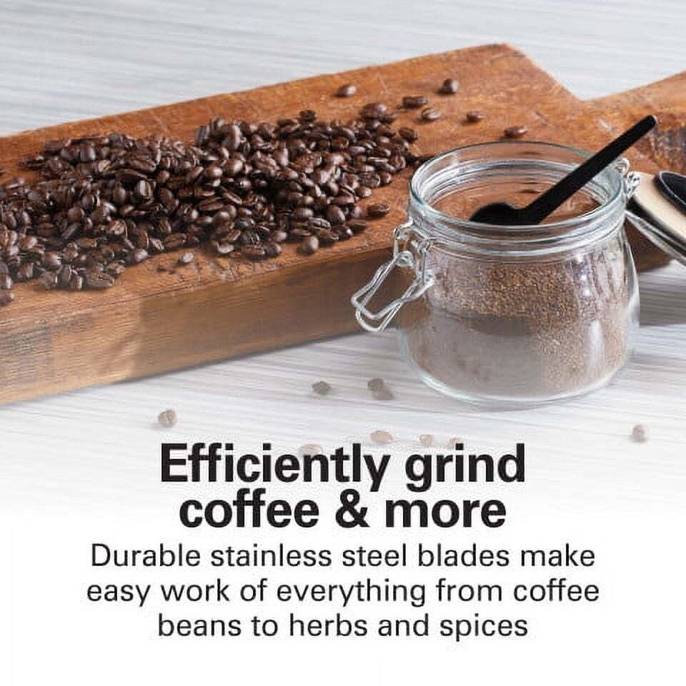 Custom Grind Coffee Grinder Removable Grinding Bowl Adjustable 14 Cups Black