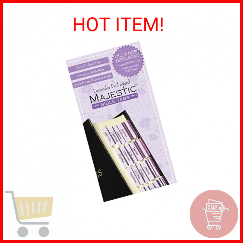 Majestic Bible Tabs Lavender