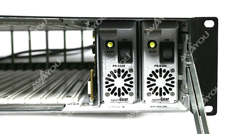 OpenGear DFR-8321 CN Frame w/ Network Controller MFC-8320-N 2x PS-8300