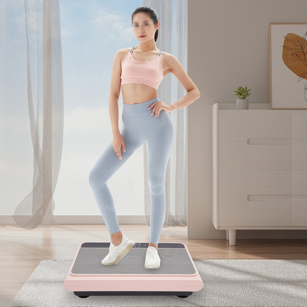 200W Whole Body Vibration Plate Vibration Platform Plate With Bluetooth Speaker