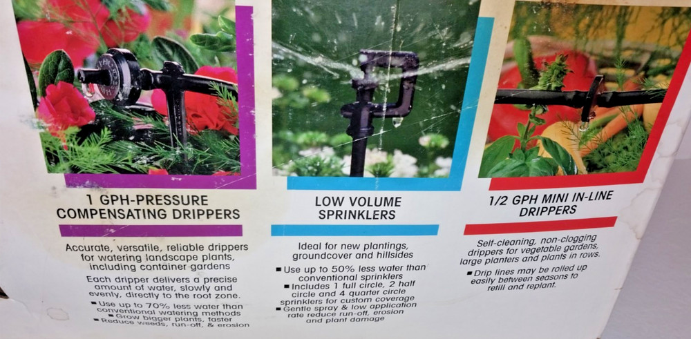 Raindrip Drip Watering Plus Super Saver Kit #93085/R538D 200ft Irrigation System