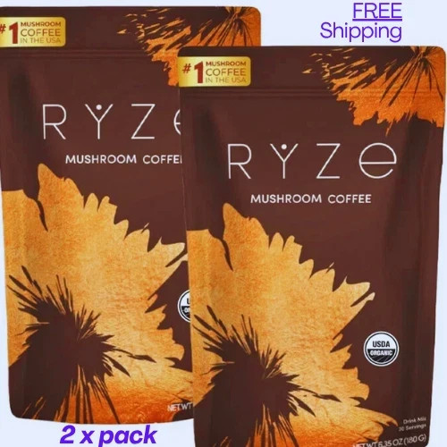 2 Pack Mushroom Coffee 100% Authentic FREE SHIPPING US