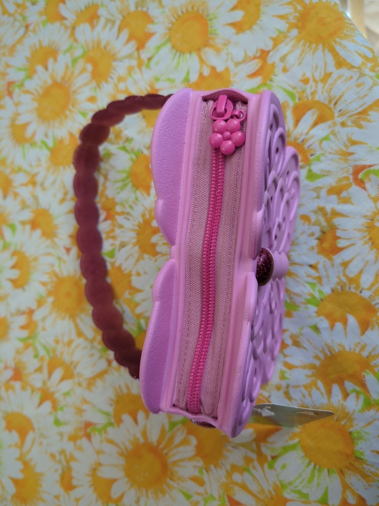 Butterfly Purse wGlitter Strap