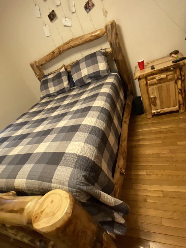Bed frame And Nightstand