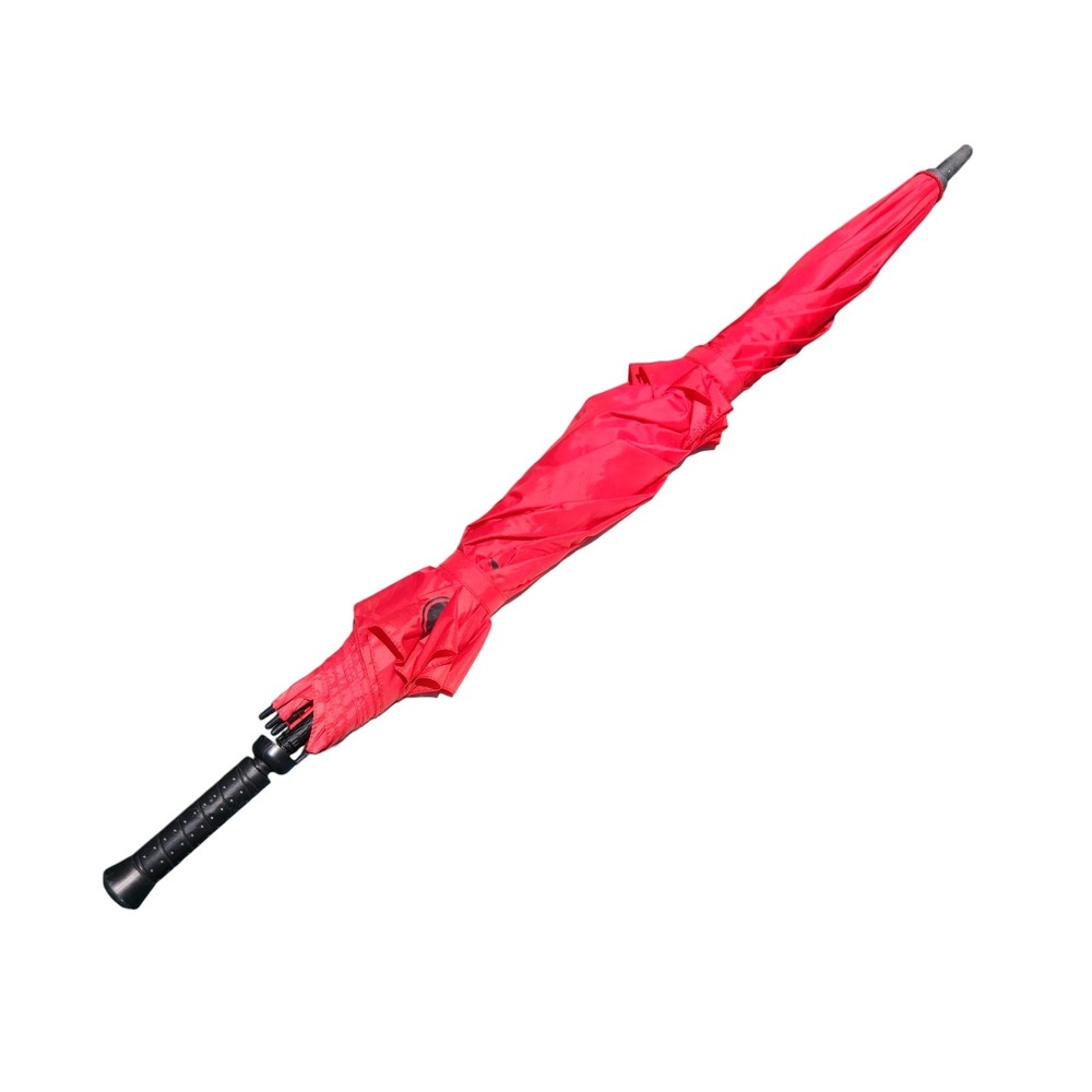 MaxFli Golf Umbrella Double Canopy 68" Large Red On Red