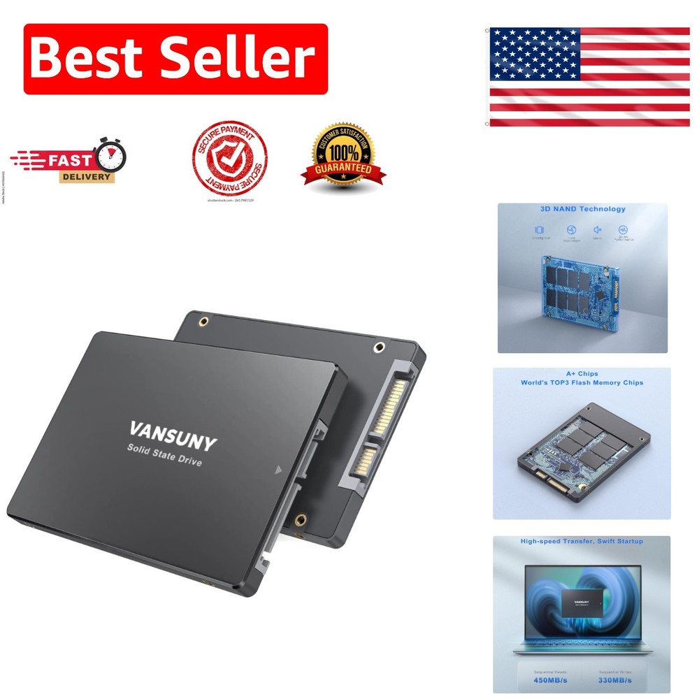 Reliable 128GB SATA III Solid State Drive - Smooth Upgrade for All Systems