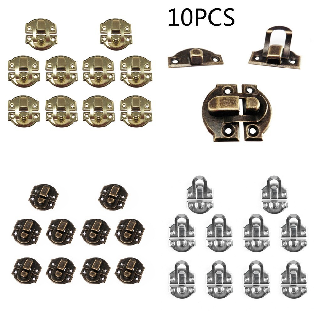 Latch Clasp Clip Trunk 10pcs Chest Hasps Tool Accessories Box Latch Clasp