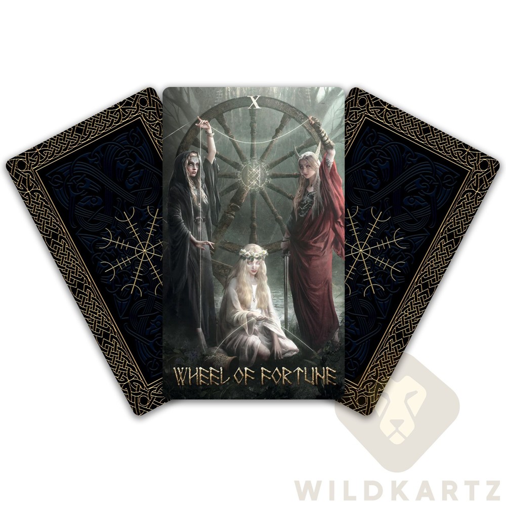 Runic Tarot Deck: 78 Tarot Cards & Guidebook, tarot card deck, oracle card deck