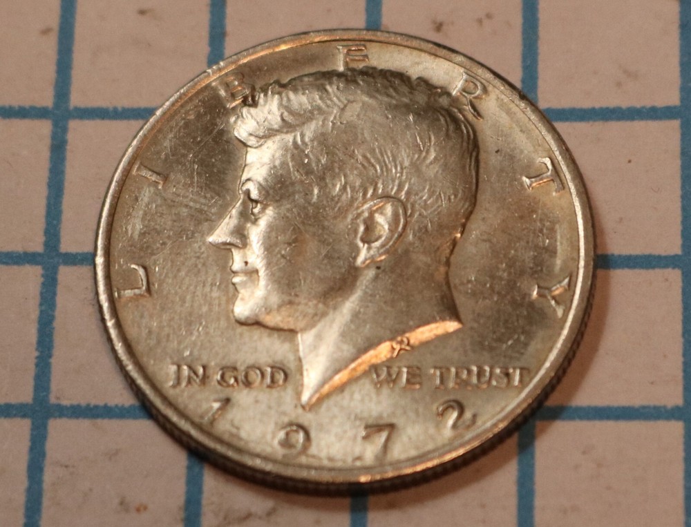 1972 Kennedy Half Dollar