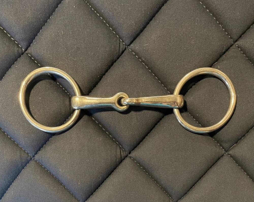 O Ring Metal Jointed Snaffle Bit 3.5”
