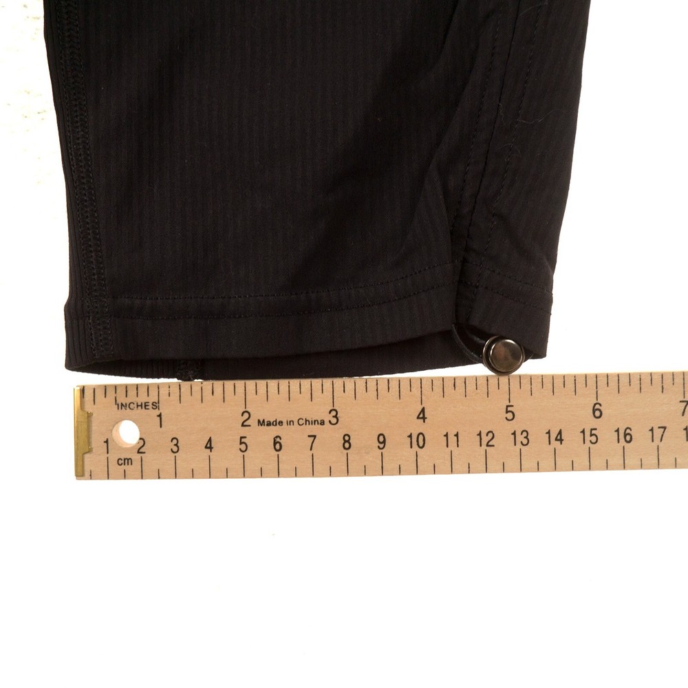 Lululemon Black Capri Pants Womens 4 Pull On Drawstring