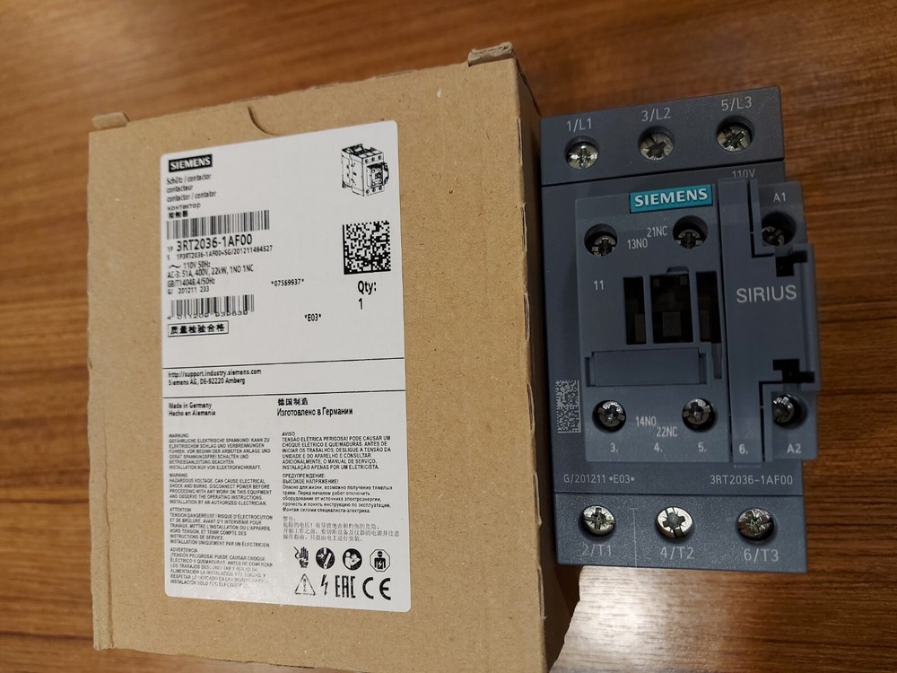 3RT2036-1AF00 , Siemens , 3RT2036 , 3RT20