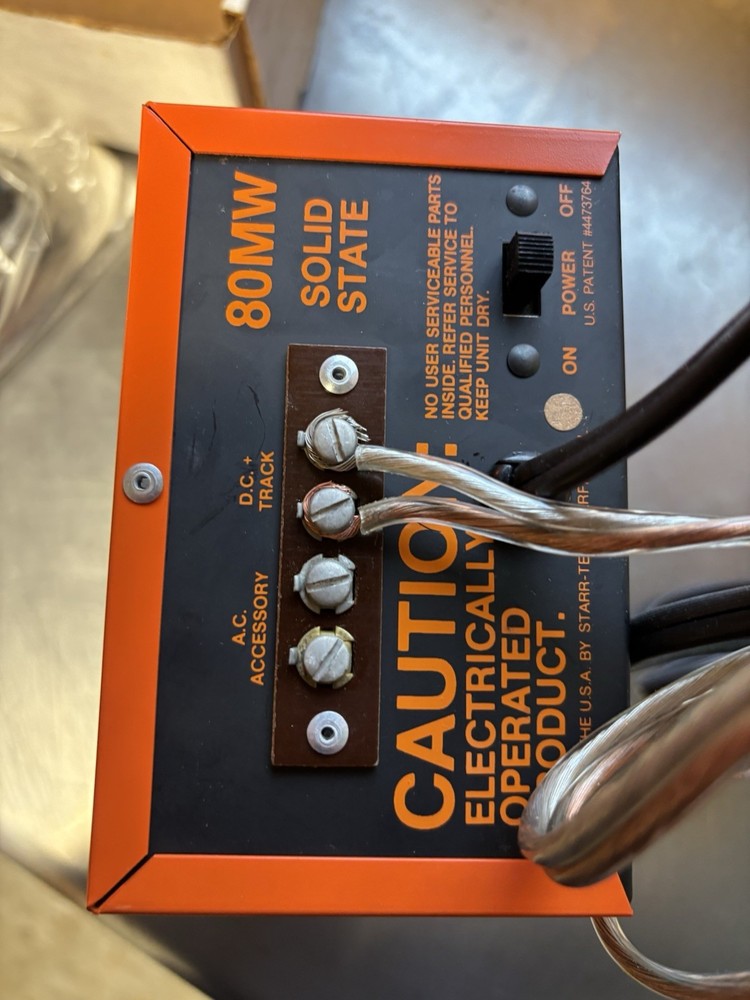 STARR-TEC HOGGER 80 MW Solid State Walk-Around Transformer System Train Control
