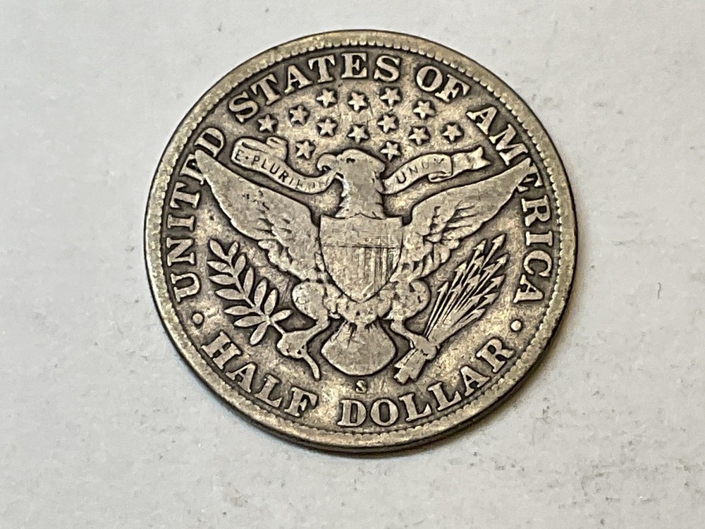 1909-S Barber Half