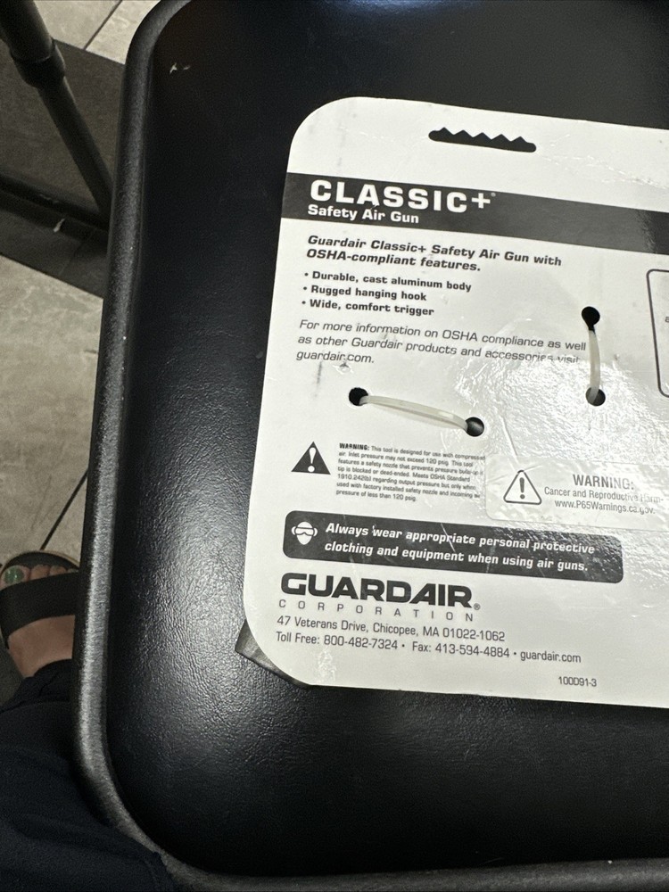 GUARDAIR XTRA THRUST SAFETY AIR GUN