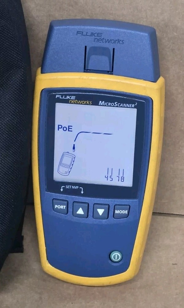 Fluke Networks Microscanner-2 Cable Verifier