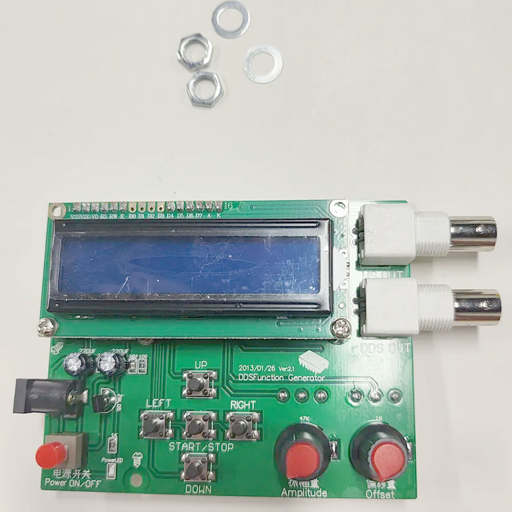 2pcs For DDS Function Signal Generator Module Sine Square Sawtooth Triangle Wave