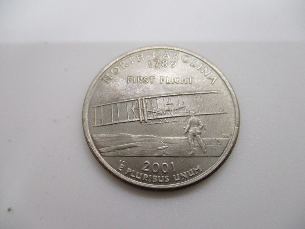 2001 North Carolina  State Quarter Coin