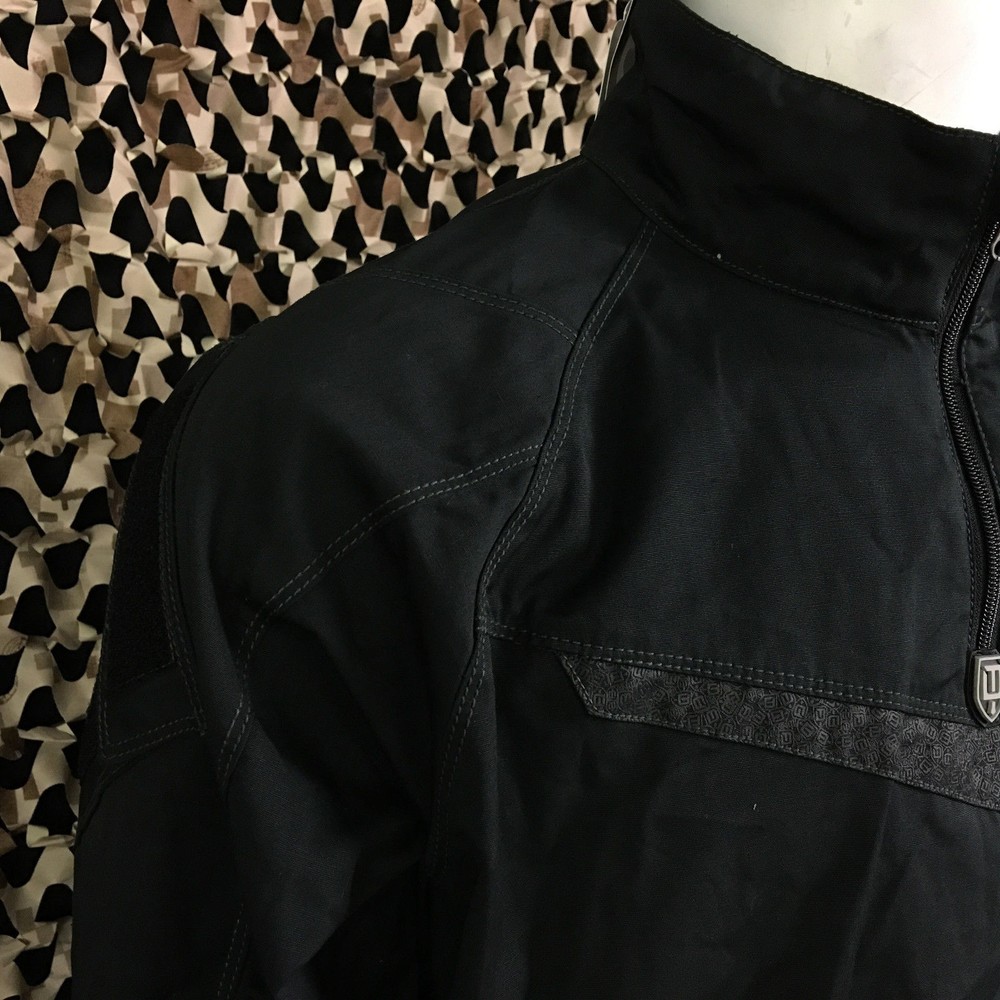 NEW Dye Tactical Combat PULL OVER Jersey - Black - Small/Medium