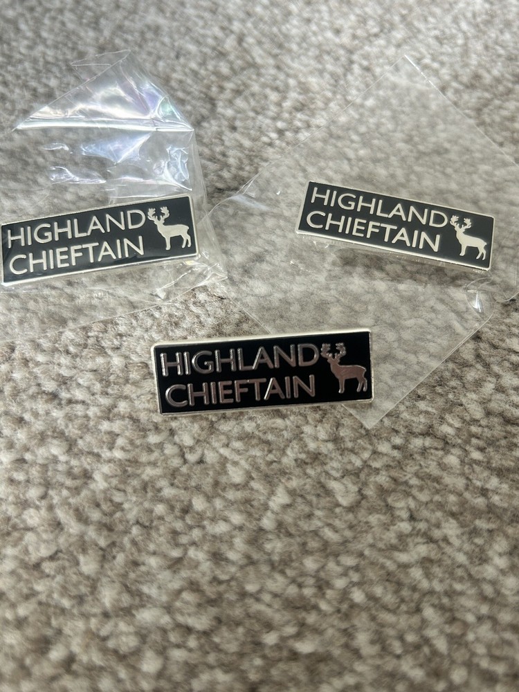 Highland Chieftain 1 x Pin Badge