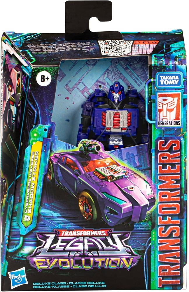 Transformers Toys Legacy Evolution Deluxe Cyberverse Universe Shadow Striker...