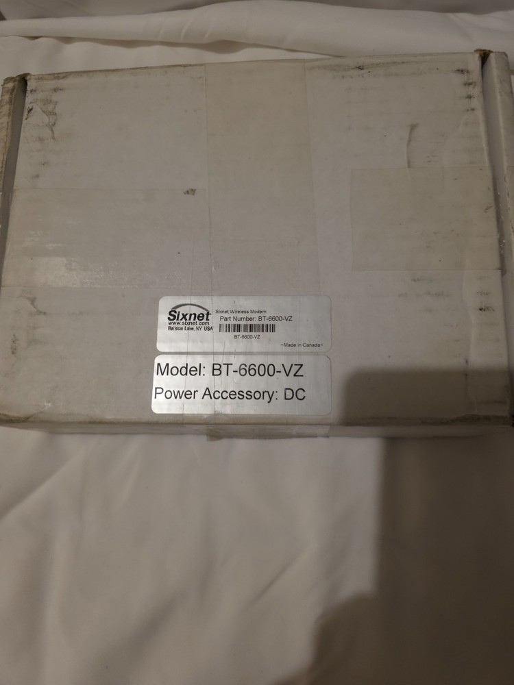 Sixnet model BT-6600-VZ