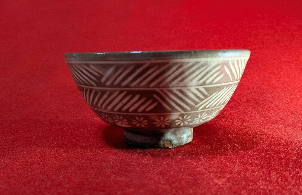 Tea Utensils Mishima hand