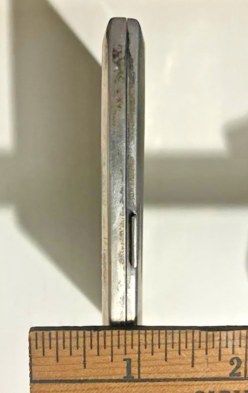Antique Engraved 800 Silver Cigarette Case
