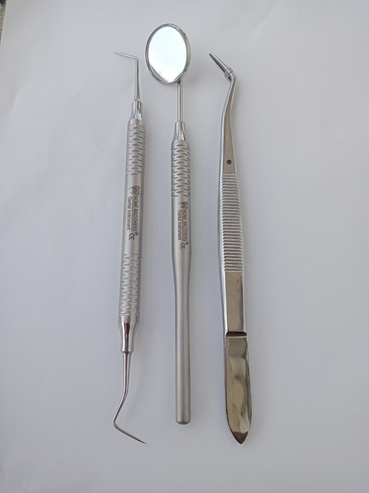 Dental Examination Set Basic Diagnostic Kit Hollow Handle