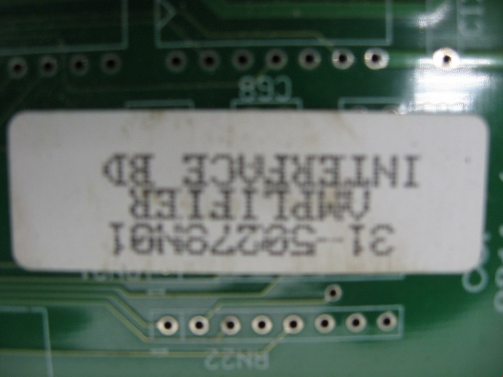 PMC AMPLIFIER INTERFACE CIRCUIT BOARD 31-50278N01