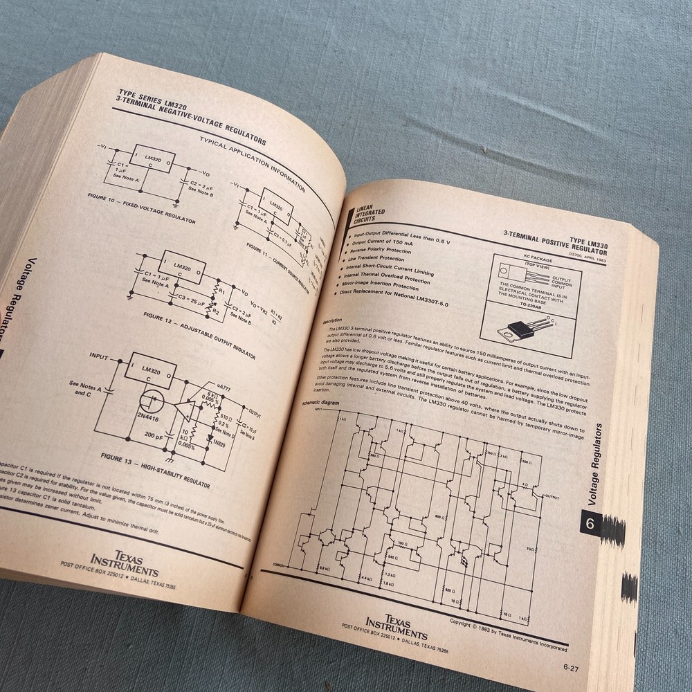 Book Lot Texas Instruments TTL Data V 2 Linear Circuits Field Logic Programmable
