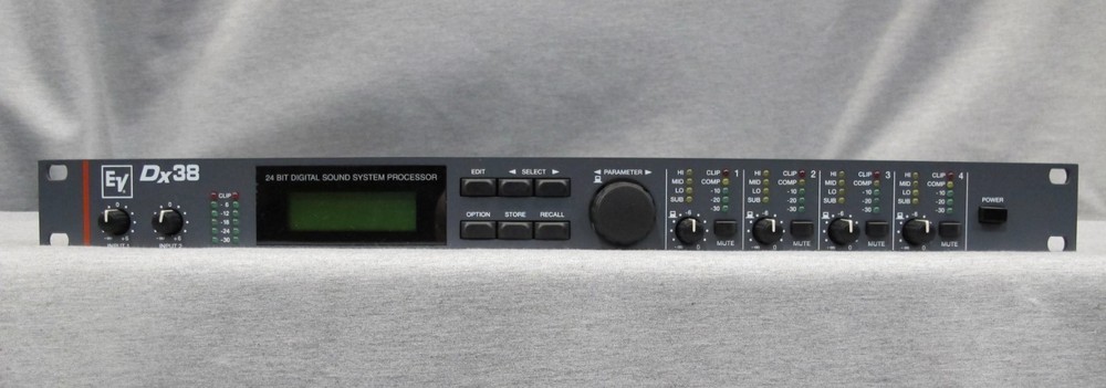 Electro-Voice EV Dx38 Digital Sound System Processor