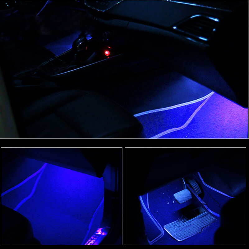 Car LED Strip Light Controller Car Interior cigarette lighter Atmosphere Lamp