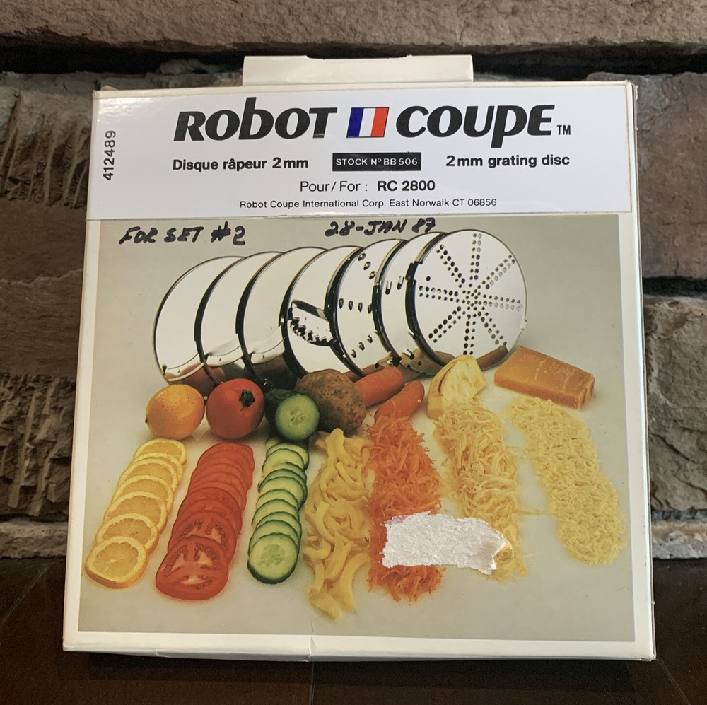 Robot Coupe 2 mm Grating Disc RC 2800