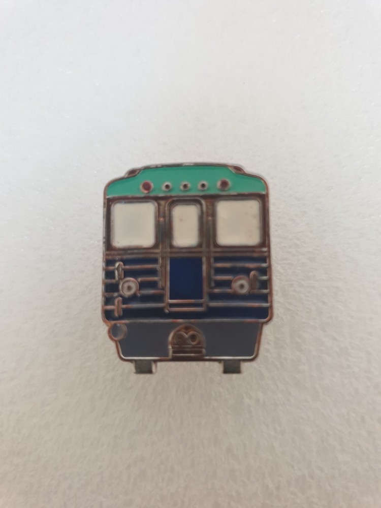 Pin. Badge. Railway.