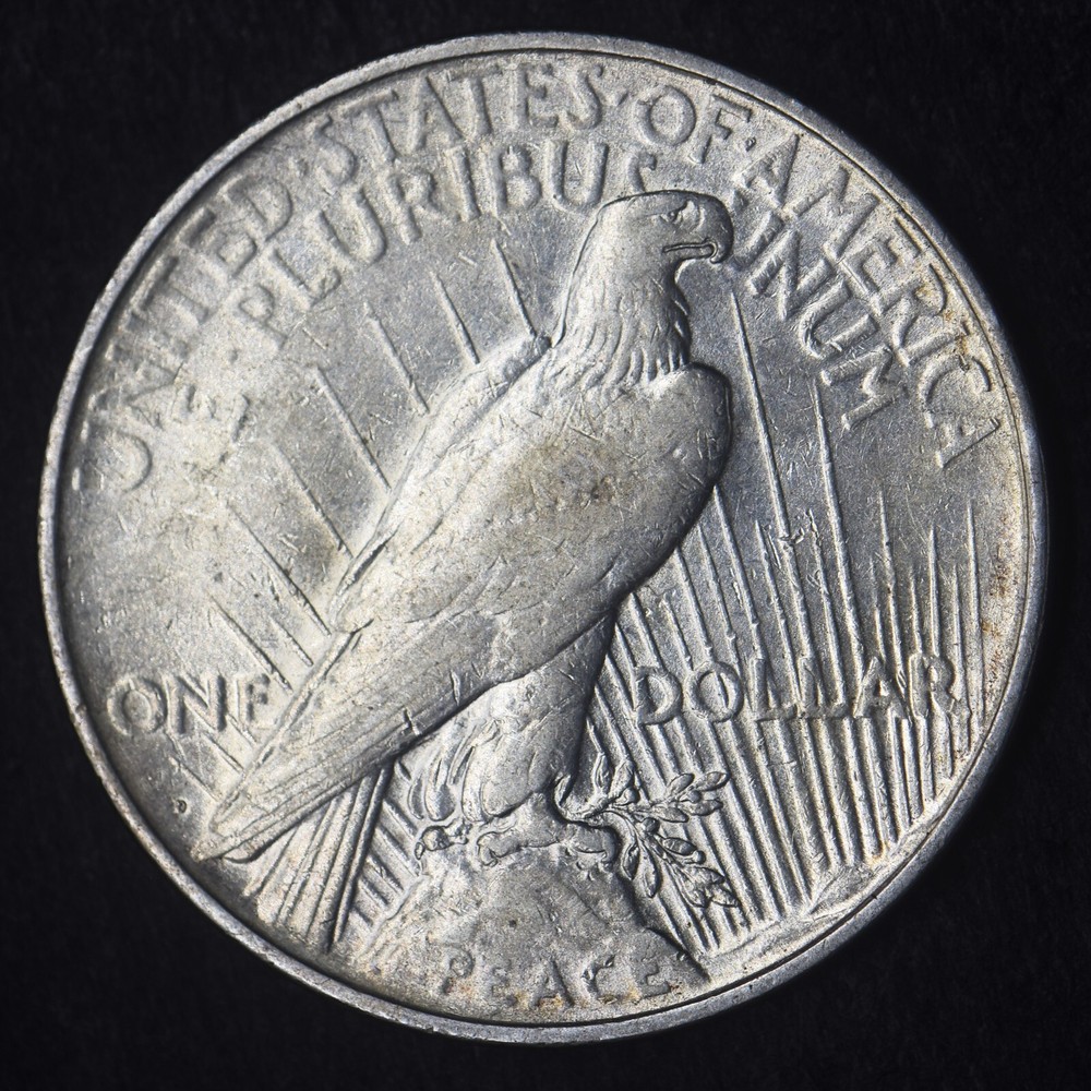 1927-D Peace Silver Dollar $1- COINGIANTS -