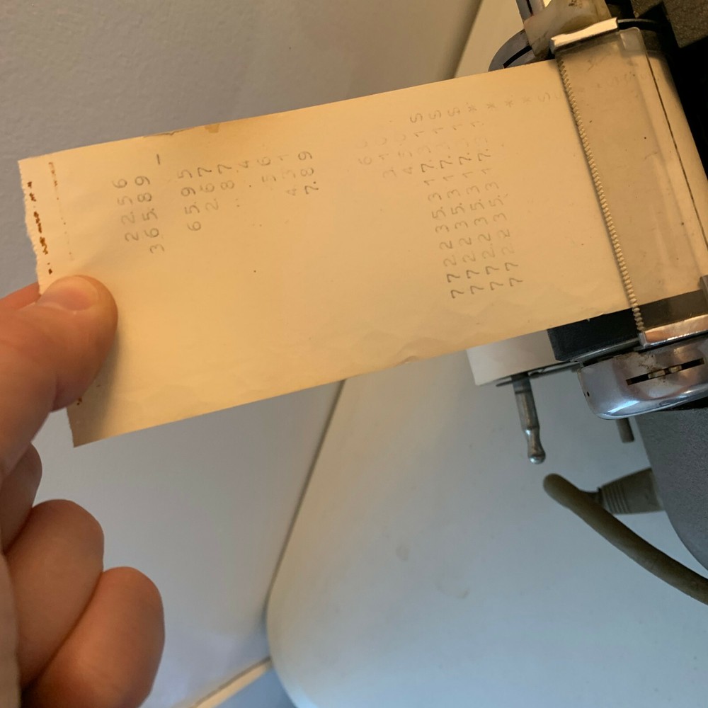 VTG Monroe Calculating Machine 611-11-011 Made in Germany Adding Electronic